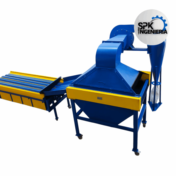 MAQUINA DE LIMPIEZA DE PAPA EN SECO